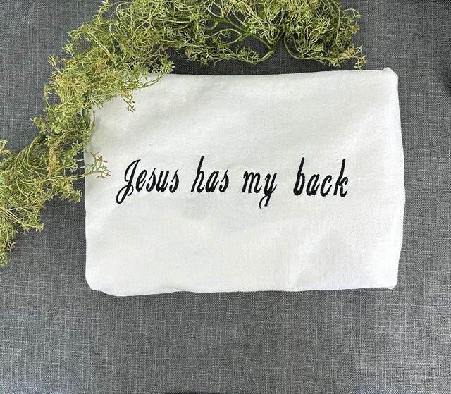 "Jesus Has My Back" Unisex Crew